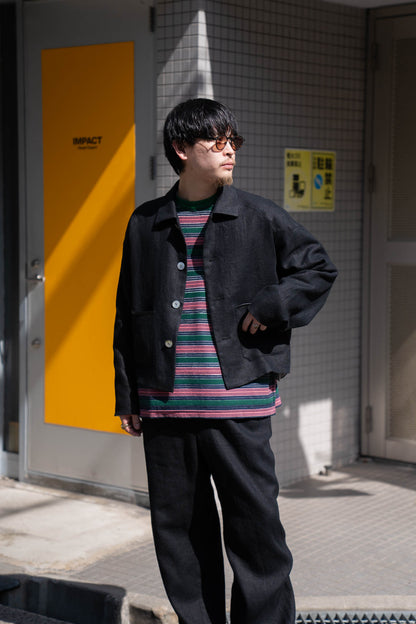 FLLOWER SAK LINEN JACKET