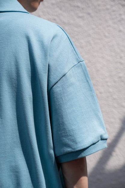 HALF ZIP JERSEY SHORT SLEEVE