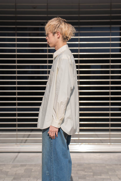 SUVIN COTTON OVERSIZED REGULAR COLLAR SHIRT(ST.1491)