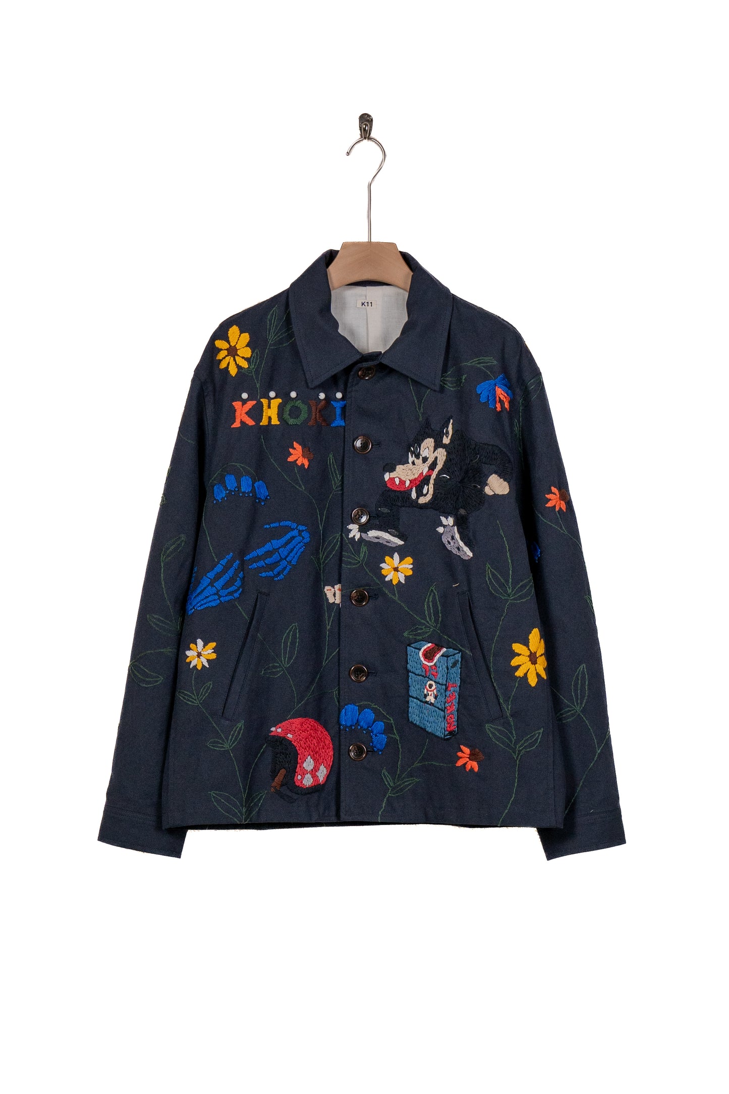 Hand embroidery jacket