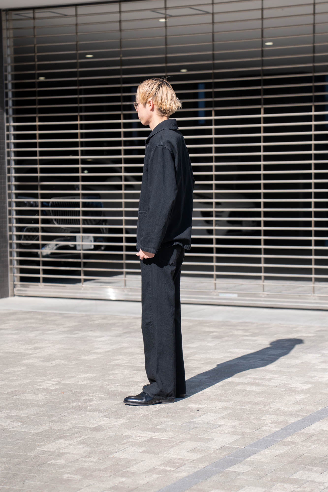 CO/HE PURE STRAIGHT DENIM