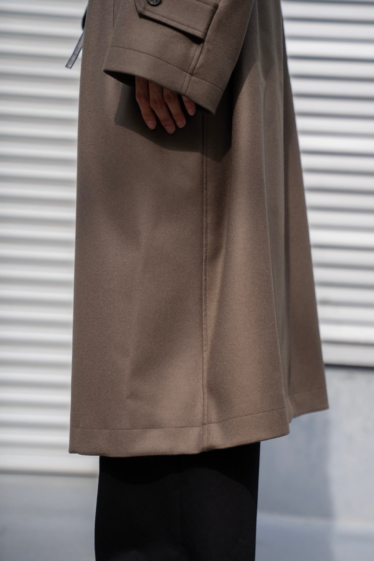 OVERSIZED DOUBLE BREASTED COAT(ST.1202)