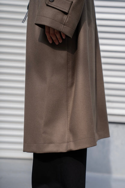 OVERSIZED DOUBLE BREASTED COAT(ST.1202)