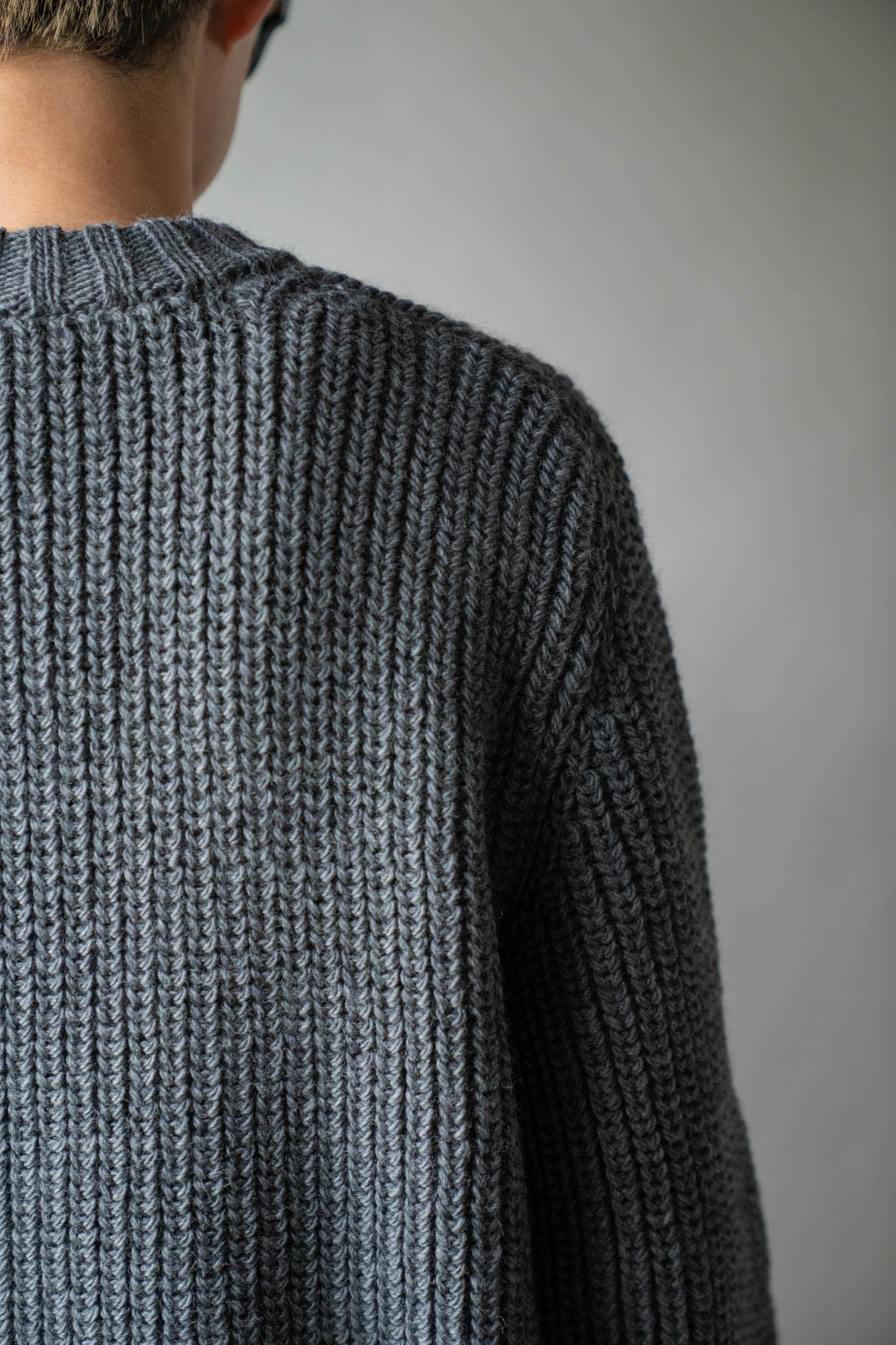 Belt. Slit Knit in Merinos d`Arles