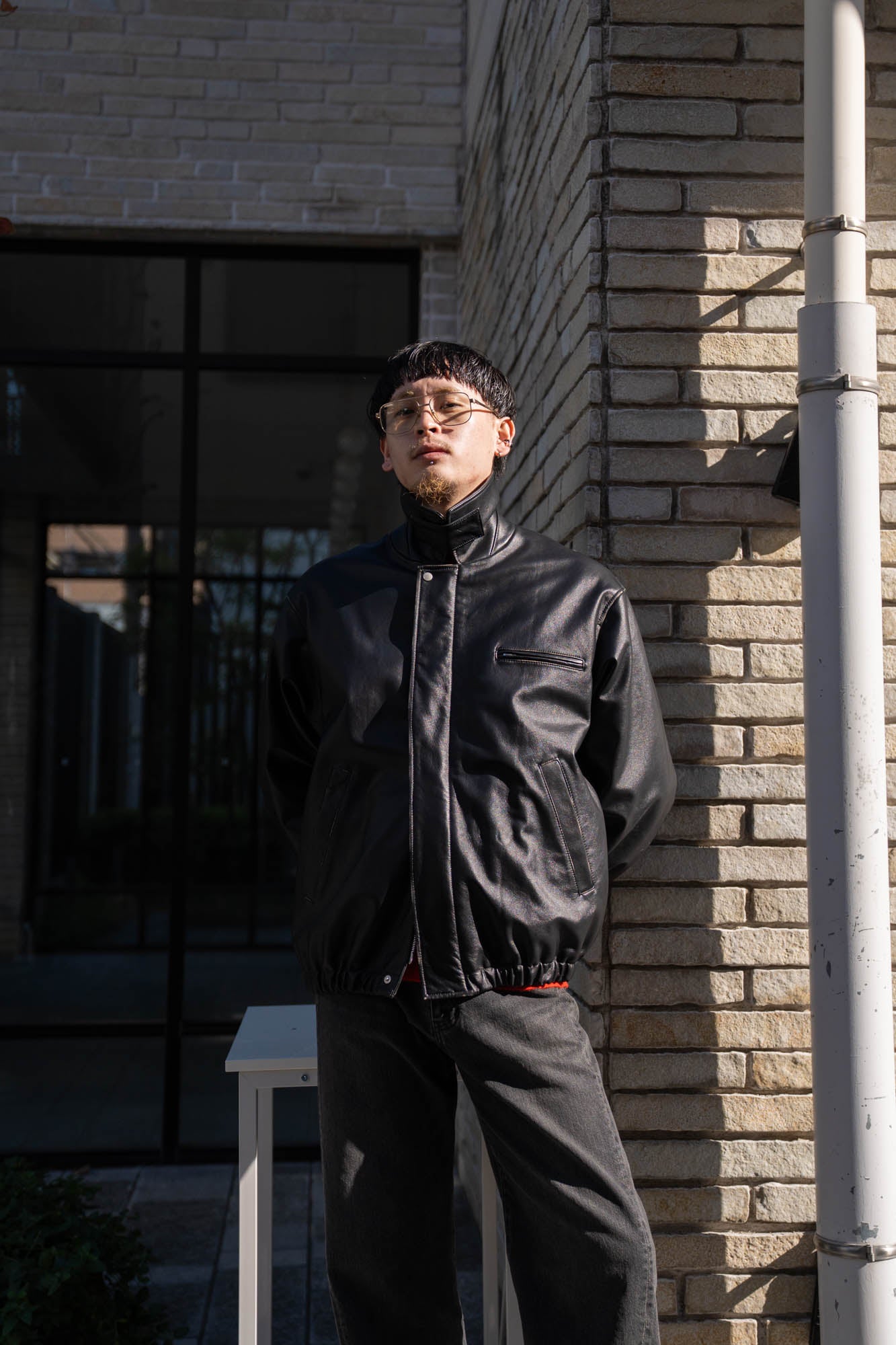 COW LEATHER VINTAGE ZIP JACKET(ST.1380) | ブルゾン ssstein