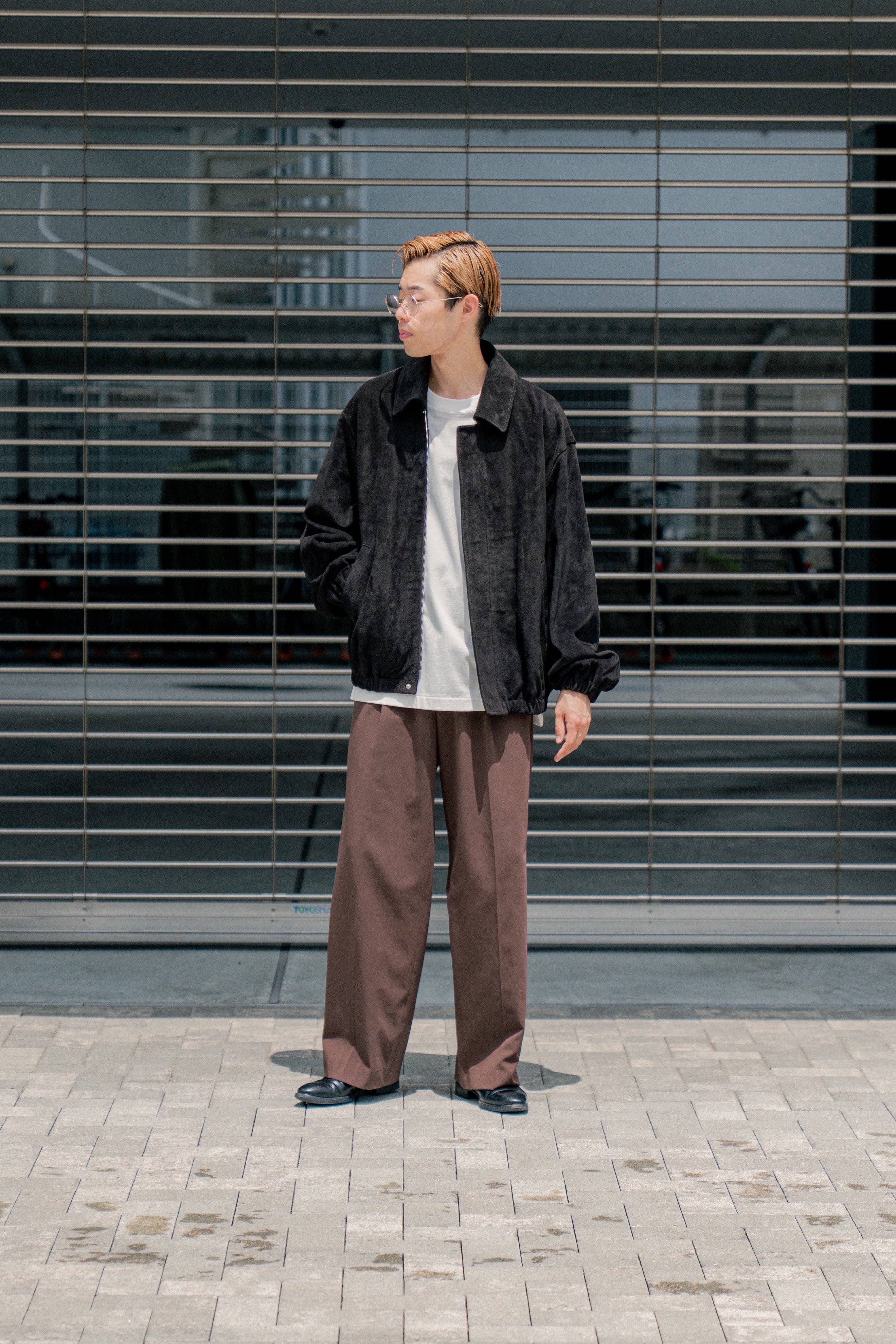 ssstein(シュタイン) 25AW - COW SUEDE ZIP SHORT JACKET(ST.1217