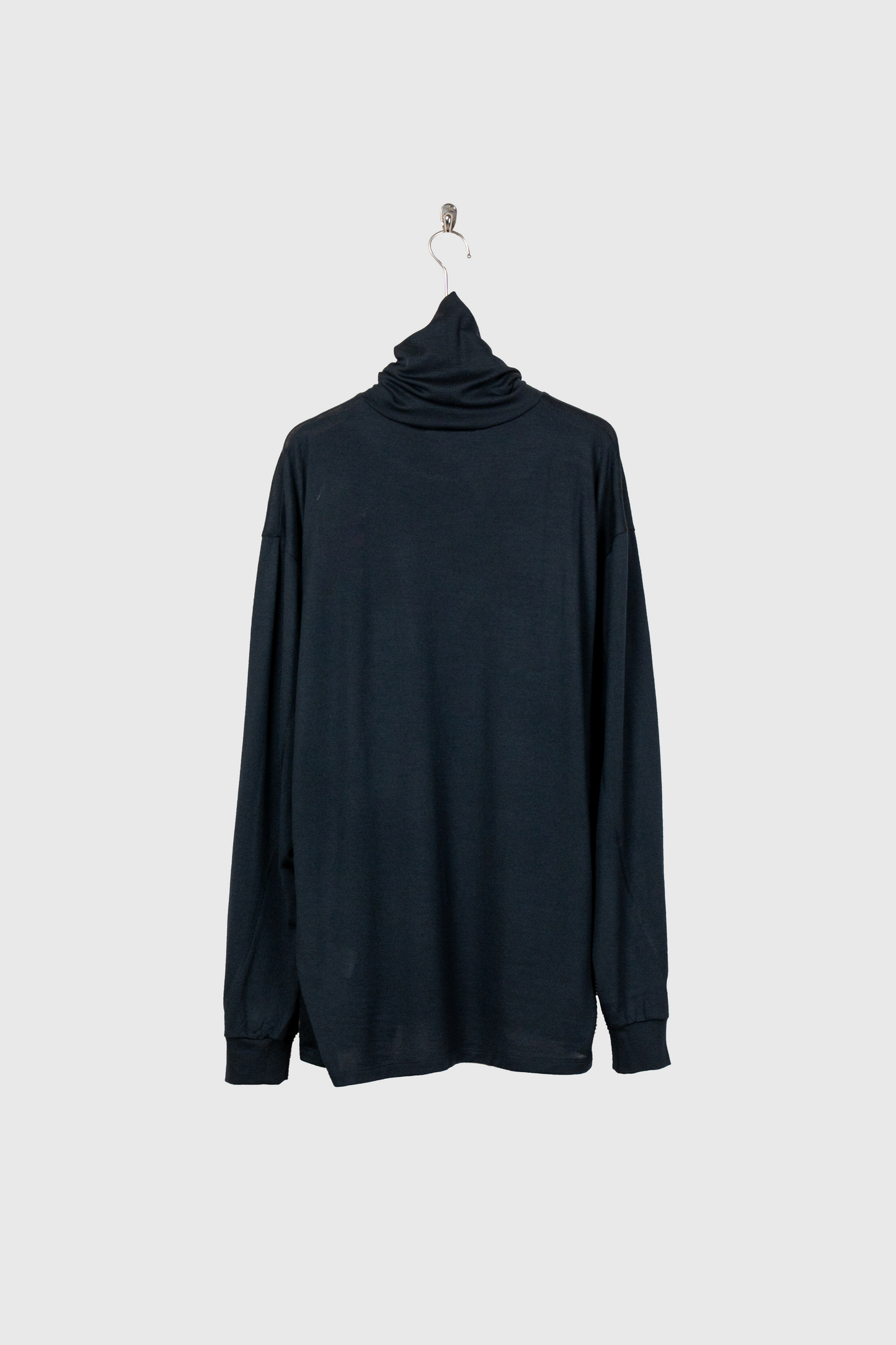 MERINO WOOL HIGH NECK L/S T-SHIRT