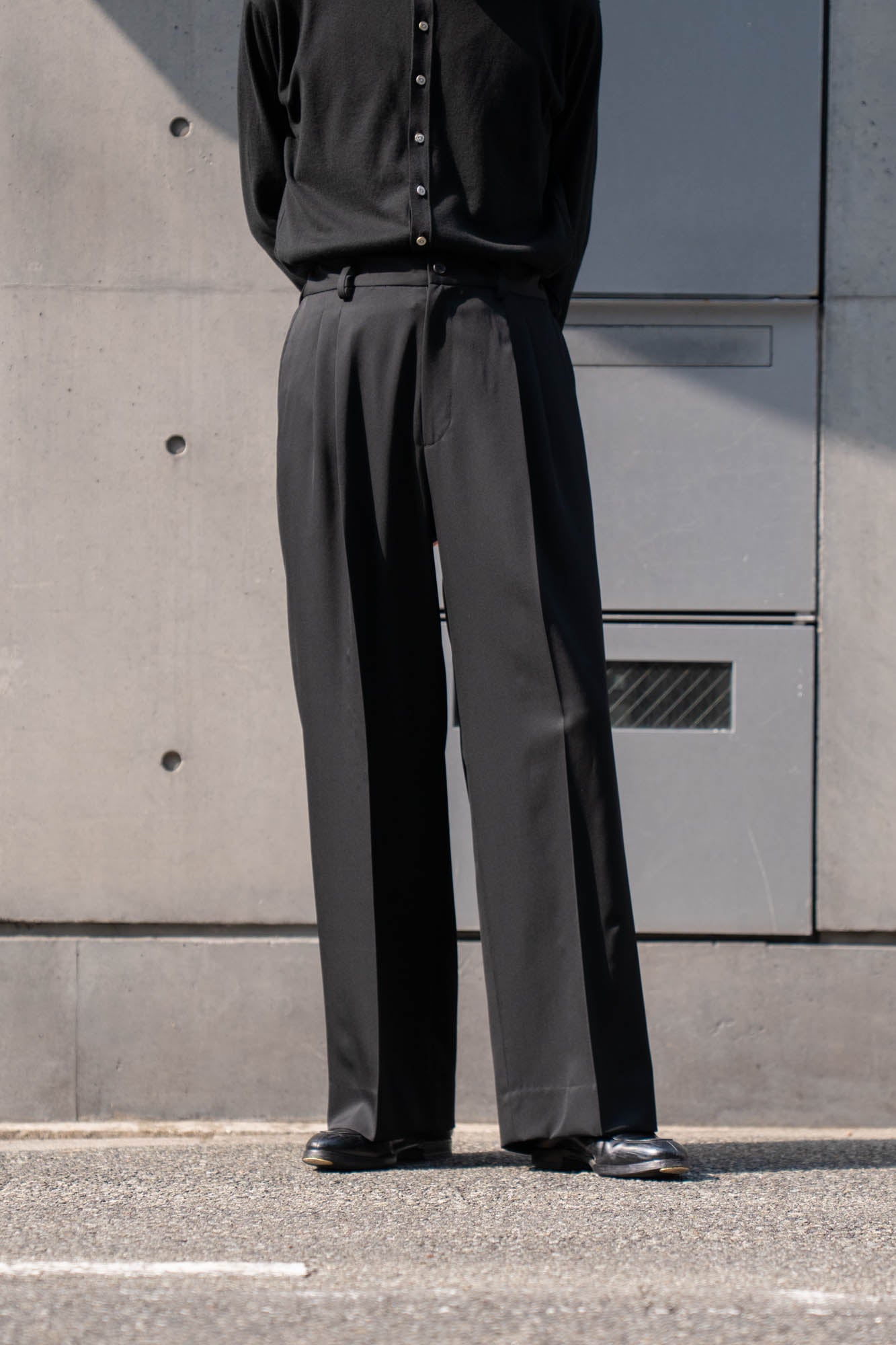 EASY LONG WIDE TROUSERS(ST.1430) | スラックス ssstein（シュタイン