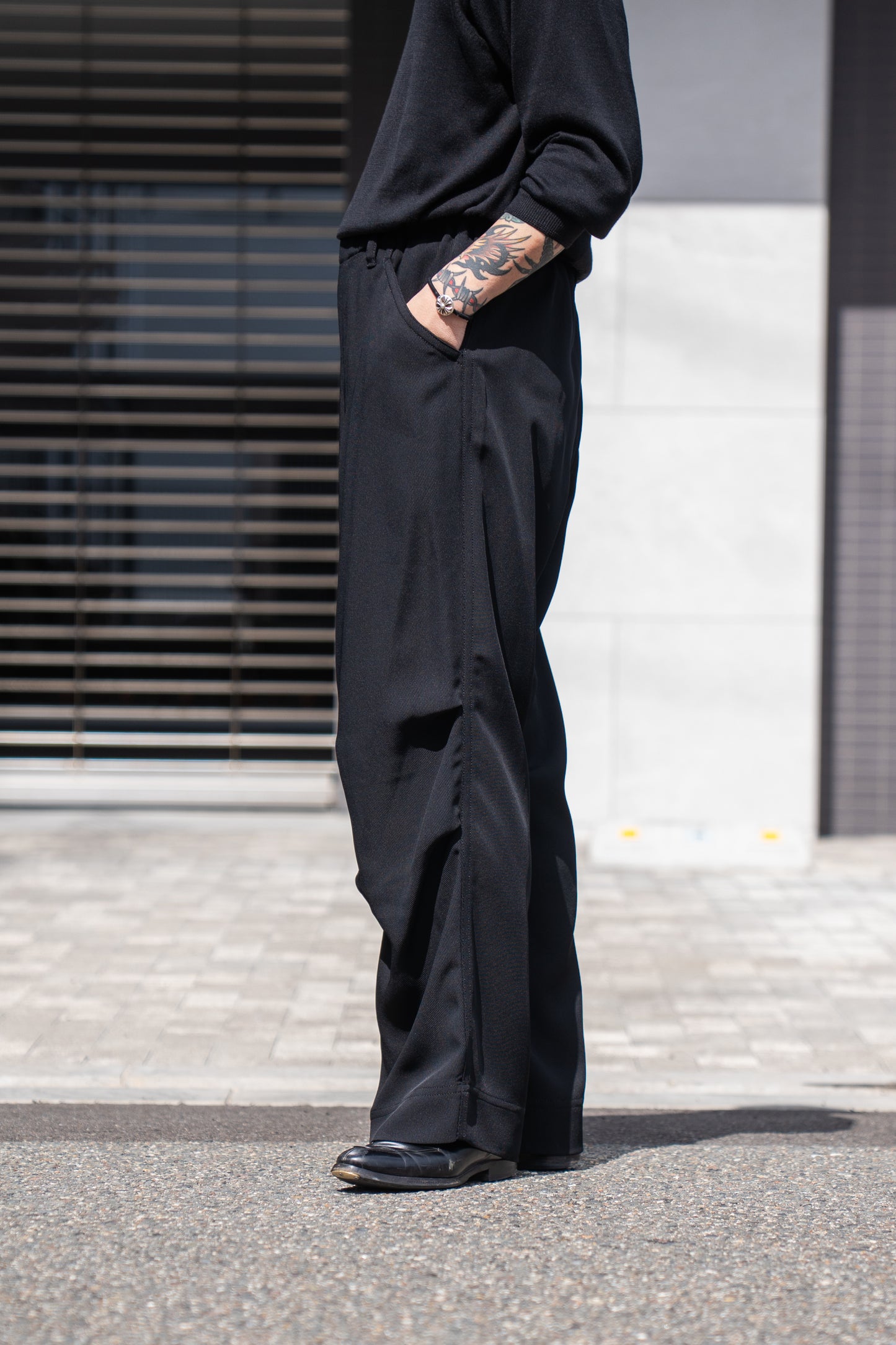 CARGO PANT IN RAYON TRICOTINE