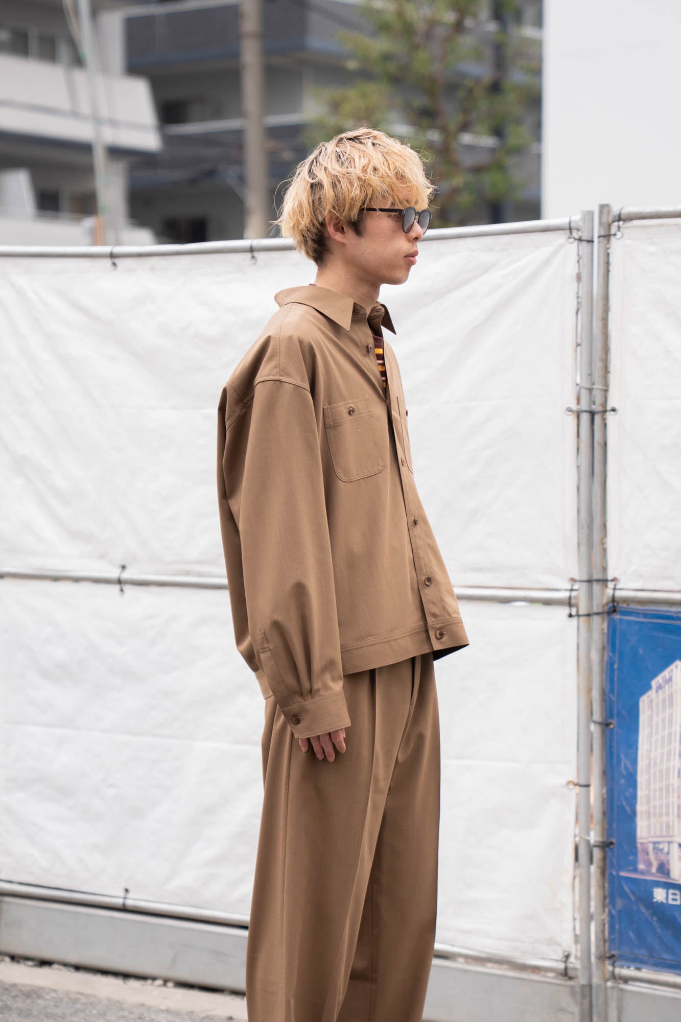 BOXY SHIRT BLOUSON