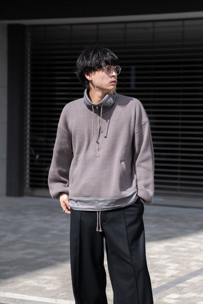 STAND COLLAR JUMPER