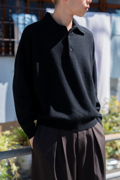 sign別注 SADDLE SLEEVE POLO