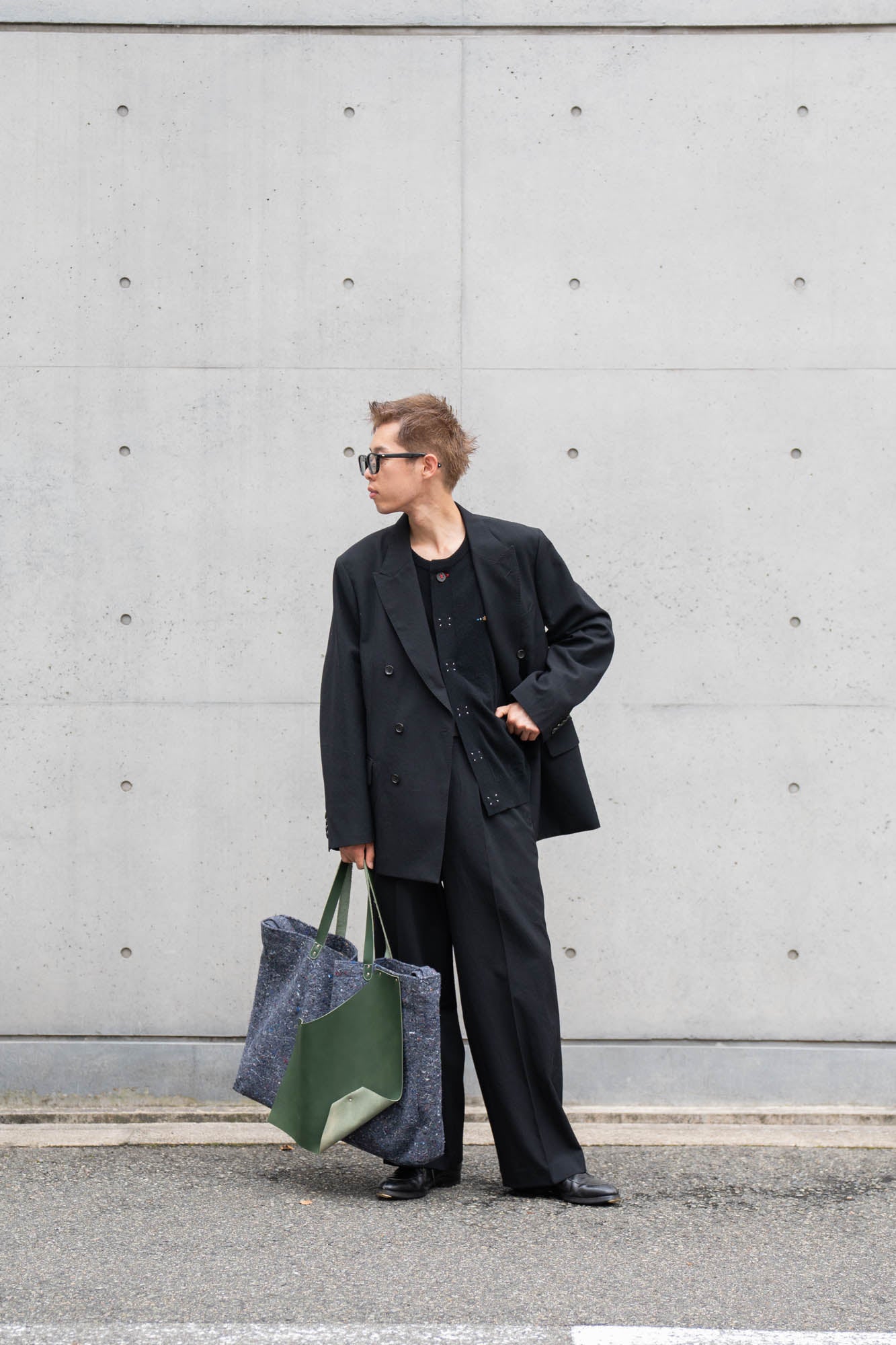 ATELIER BAG -WITH VEGETABLE TANNED LEATHER- for sign