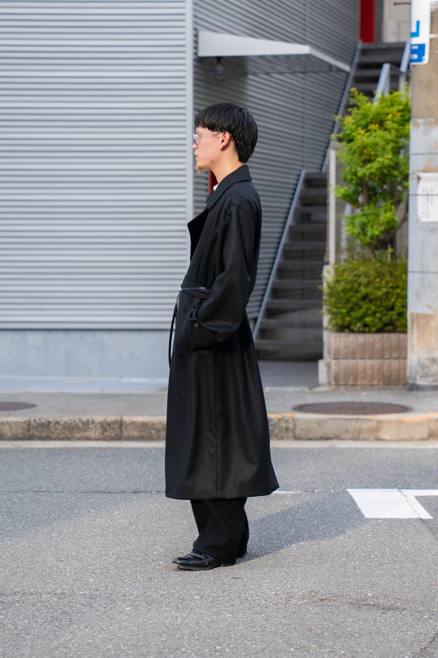 OVERSIZED DOUBLE BREASTED COAT(ST.1202)