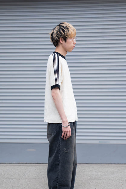 KNITTED TRAINING T-SHIRT