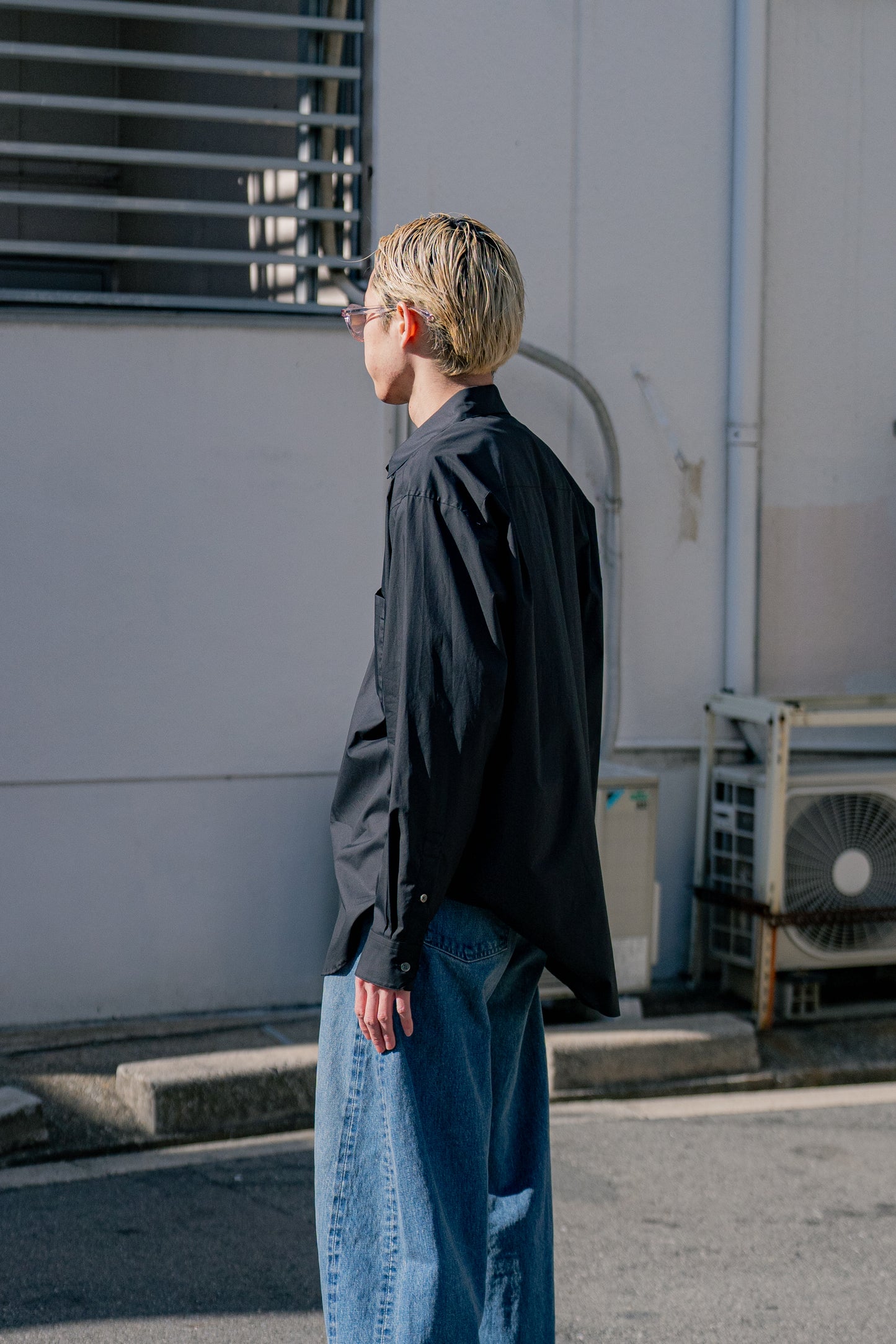 OVERSIZED DOWN PAT SHIRT (ST.1157)