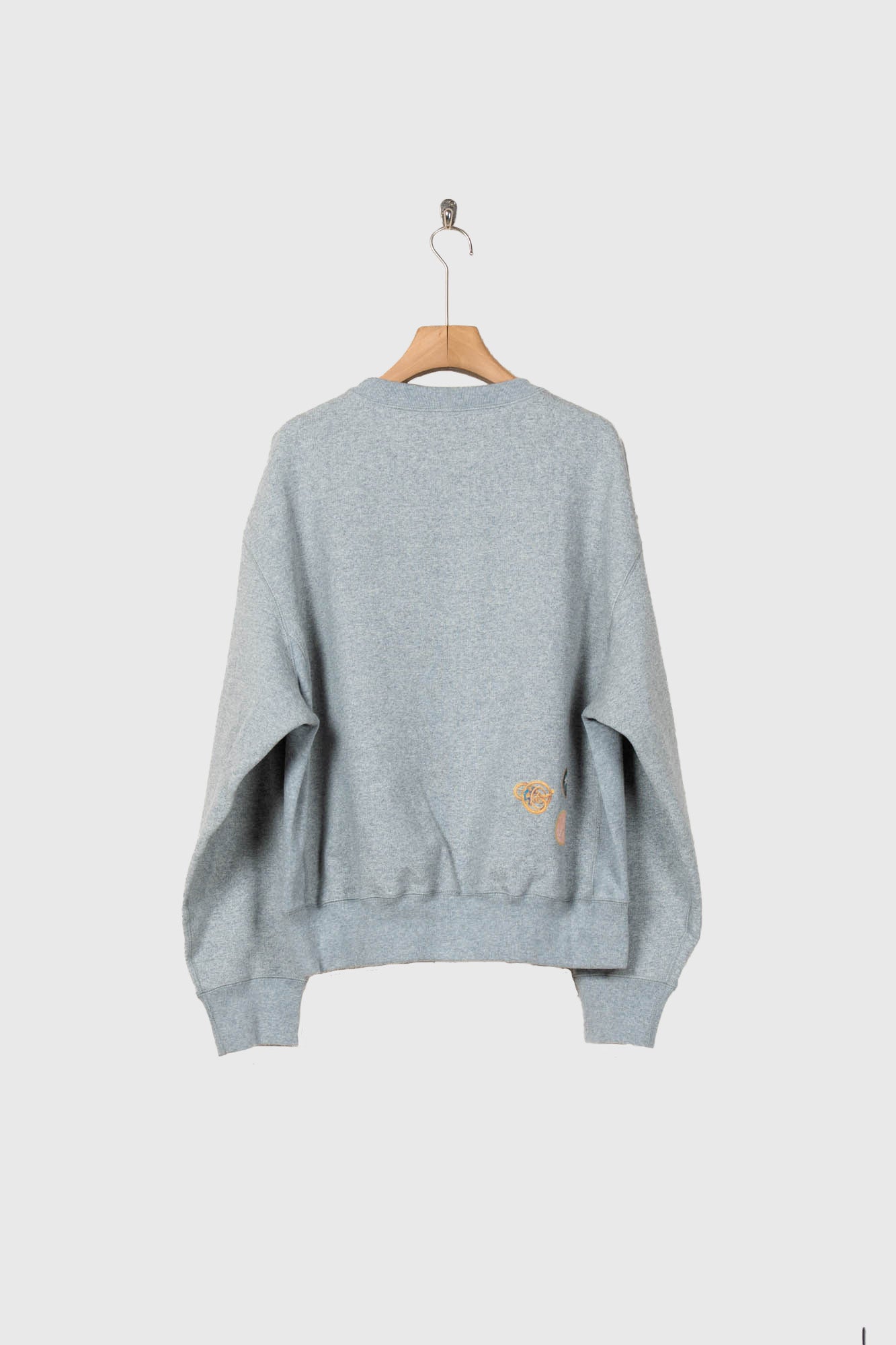 Hand-stitched sweatshirt