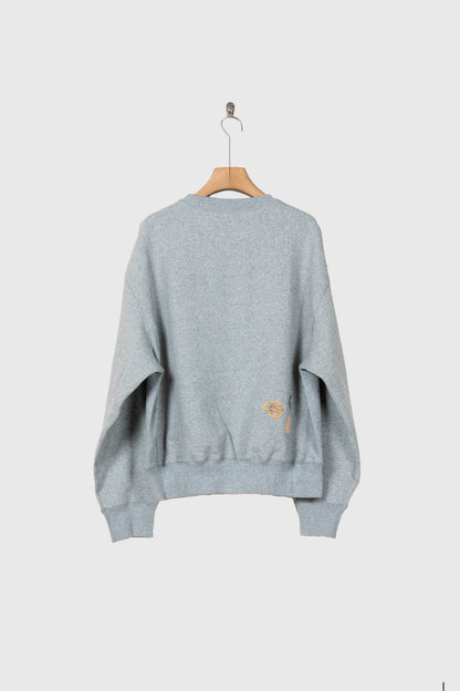 Hand-stitched sweatshirt