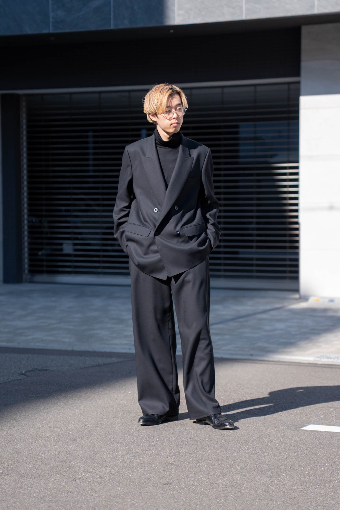 DOUBLE BREASTED TAILORED JACKET