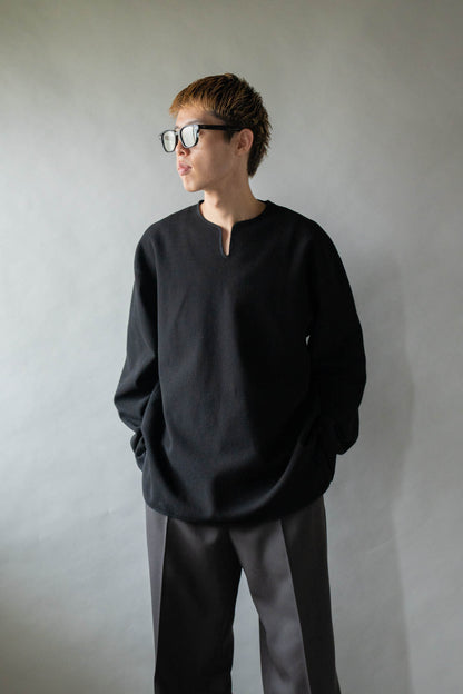 Rough&Smooth Thermal Over-neck L/S