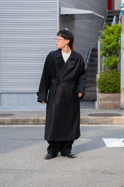 OVERSIZED DOUBLE BREASTED COAT(ST.1202)