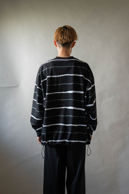 SUPER BIG STRIPE LS TEE