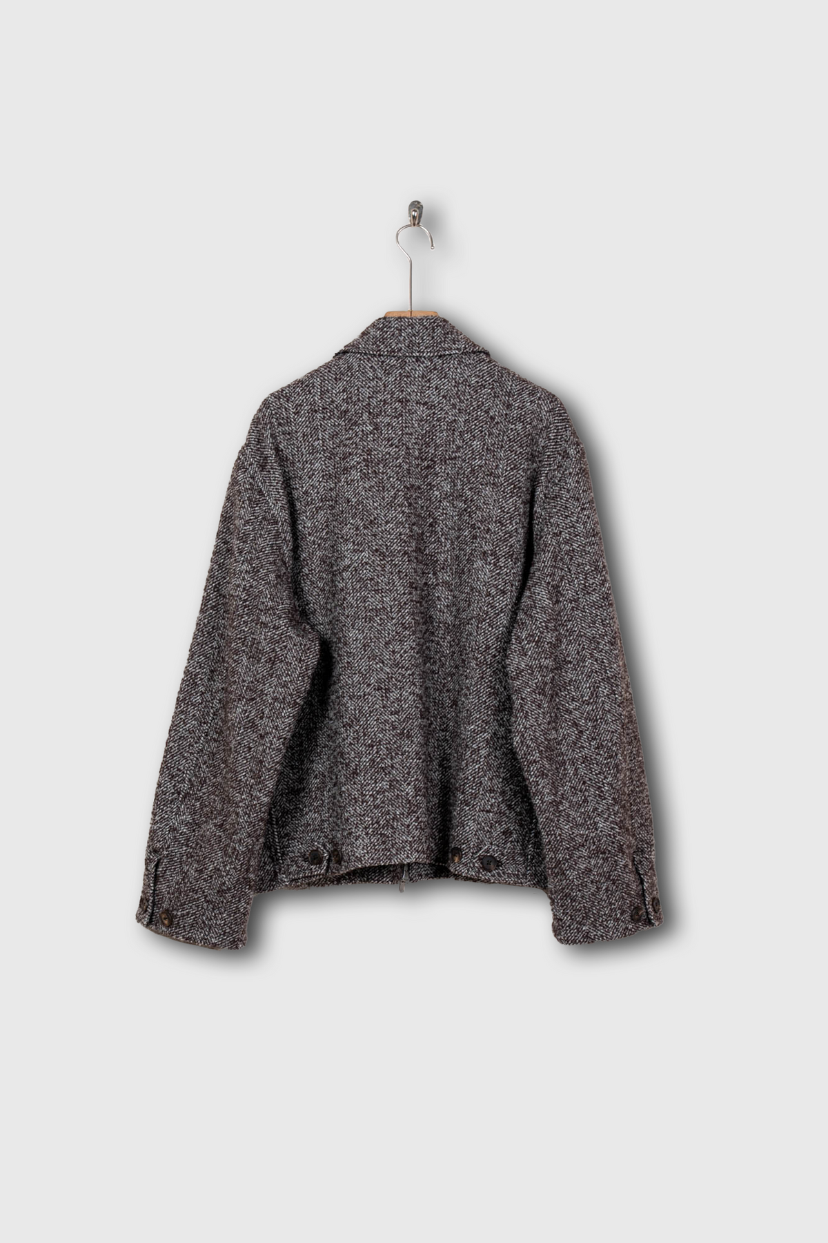 LOOP TWEED SEAM POCKET BLOUSON