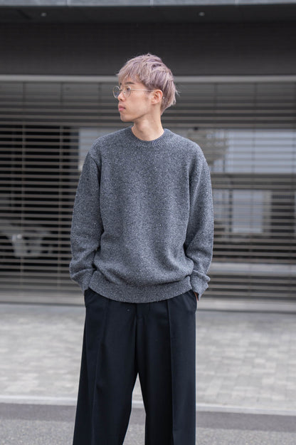 COLOR NEP KNIT P/O
