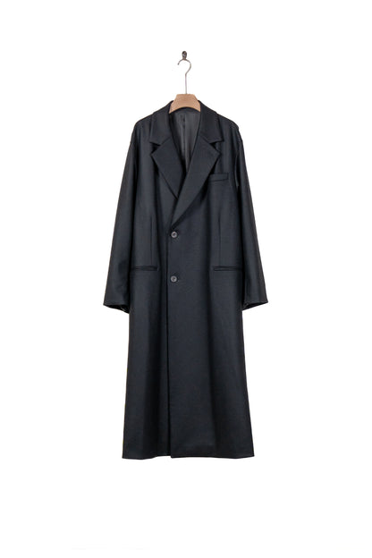 OVERSIZED MAXI-LENGTH DOUBLE BREASTED COAT