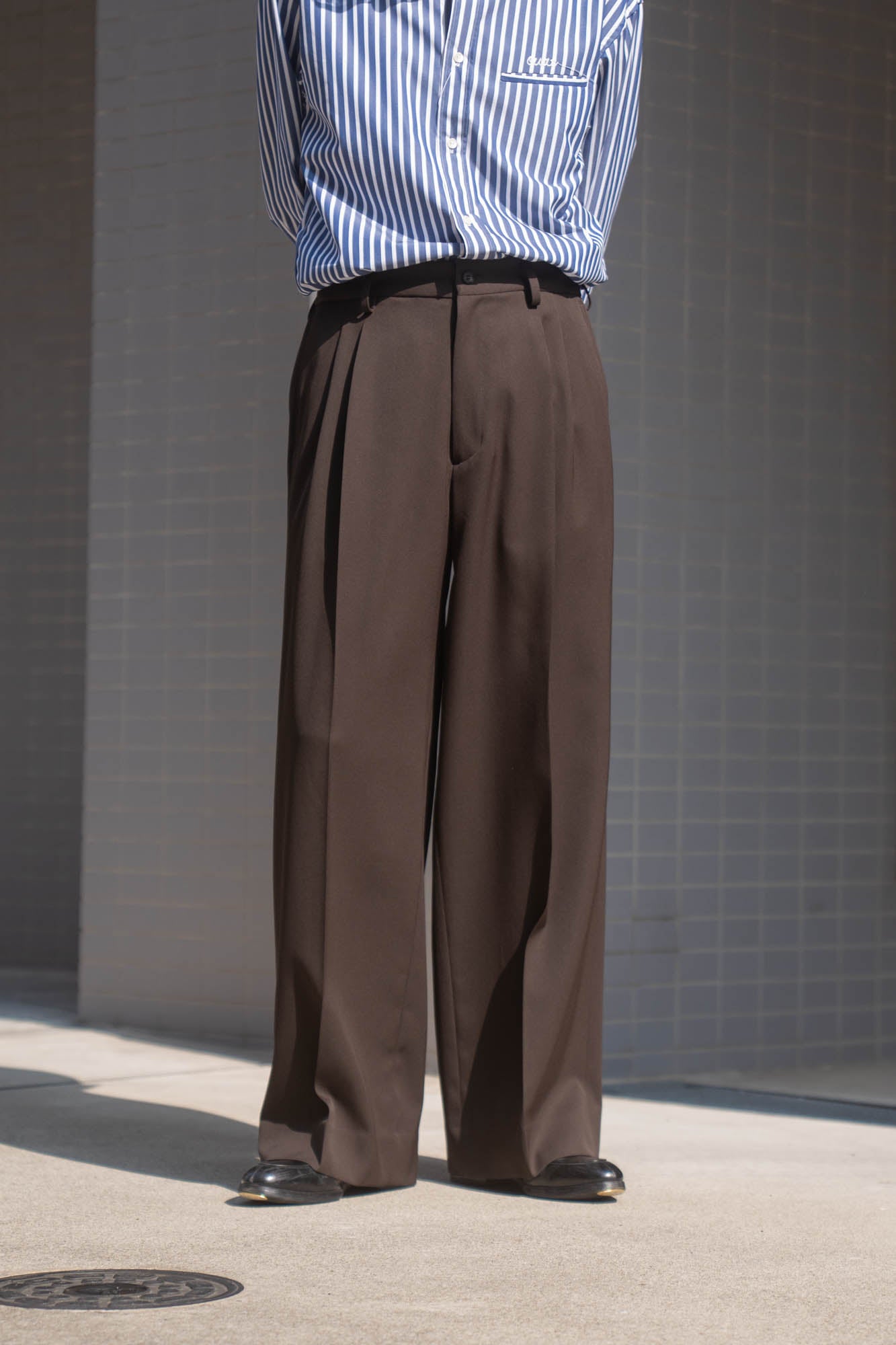EASY LONG WIDE TROUSERS(ST.1430)