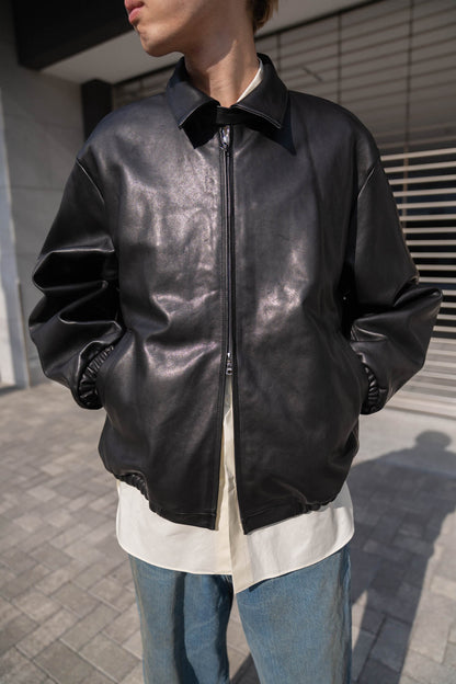 LAMBS LEATHER LIGHT ZIP JACKE(ST.1379)