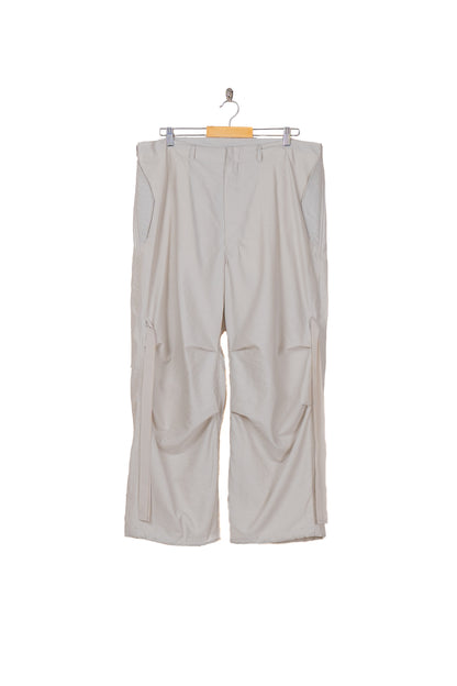 Wo/Ny poplin parachute pants