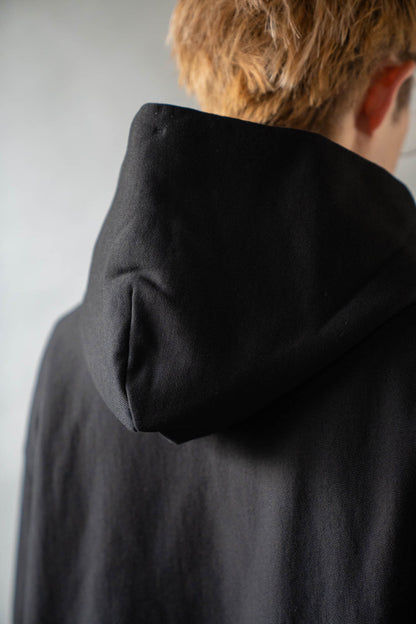 Soft&Hard Sweat Hoodie P/O Wide