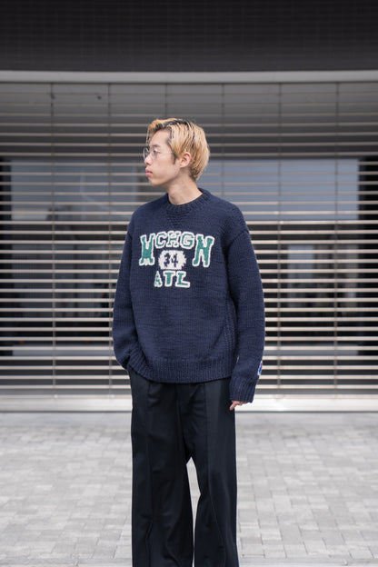 HAND KNITTING SWAETSHIRT