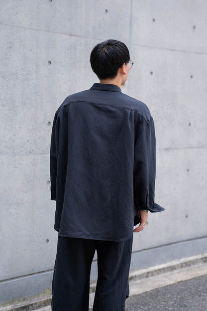 Linen Silk Wide Shirts