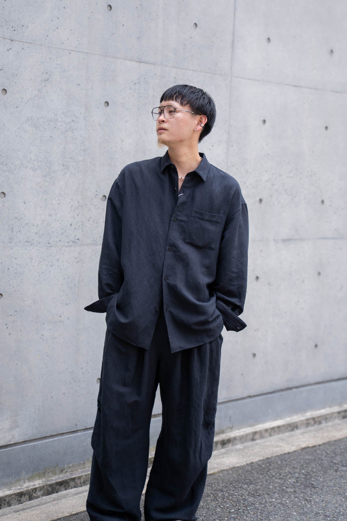 Linen Silk Wide Shirts