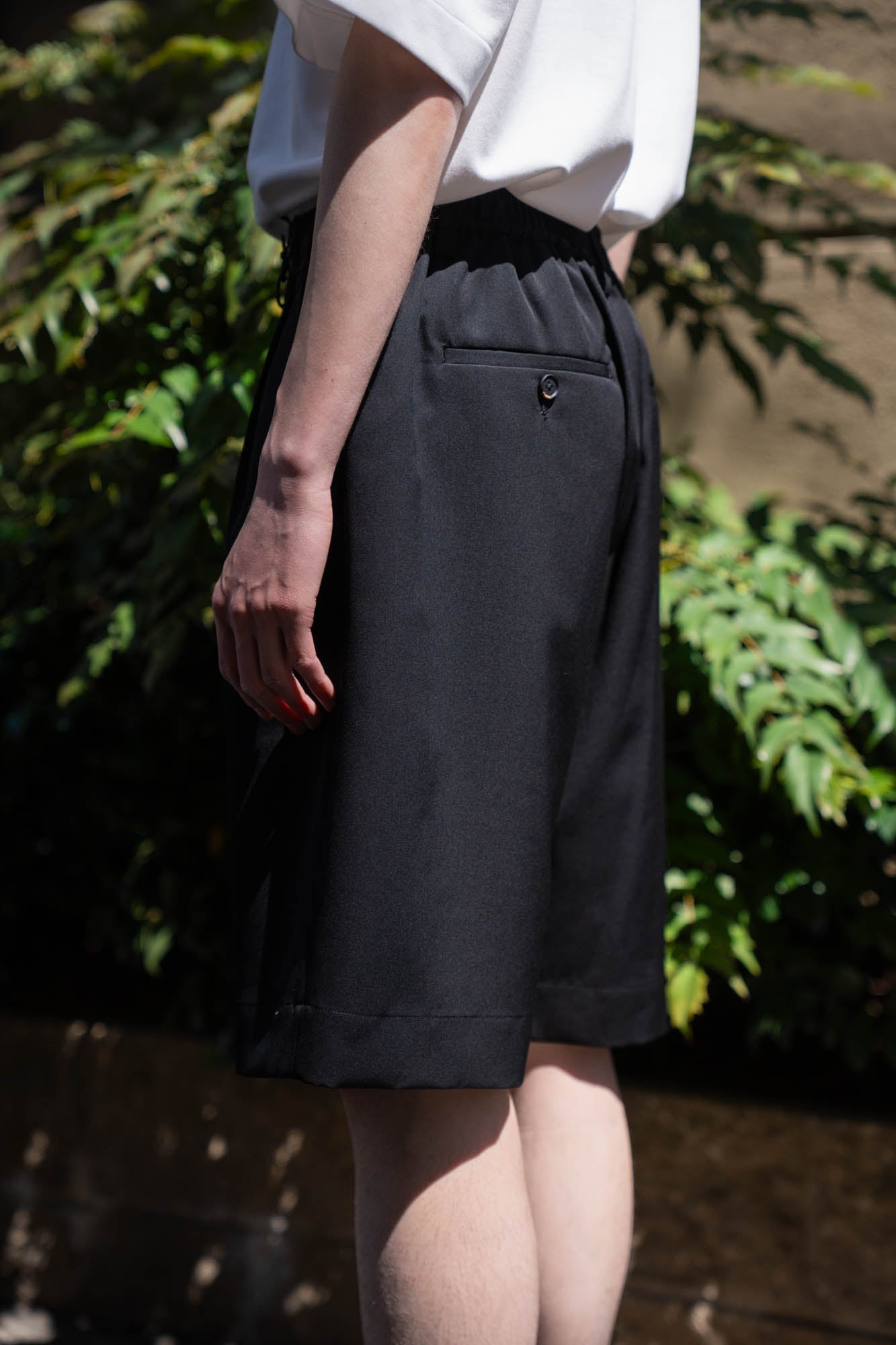 WIDE EASY SHORT TROUSERS(ST.1435)