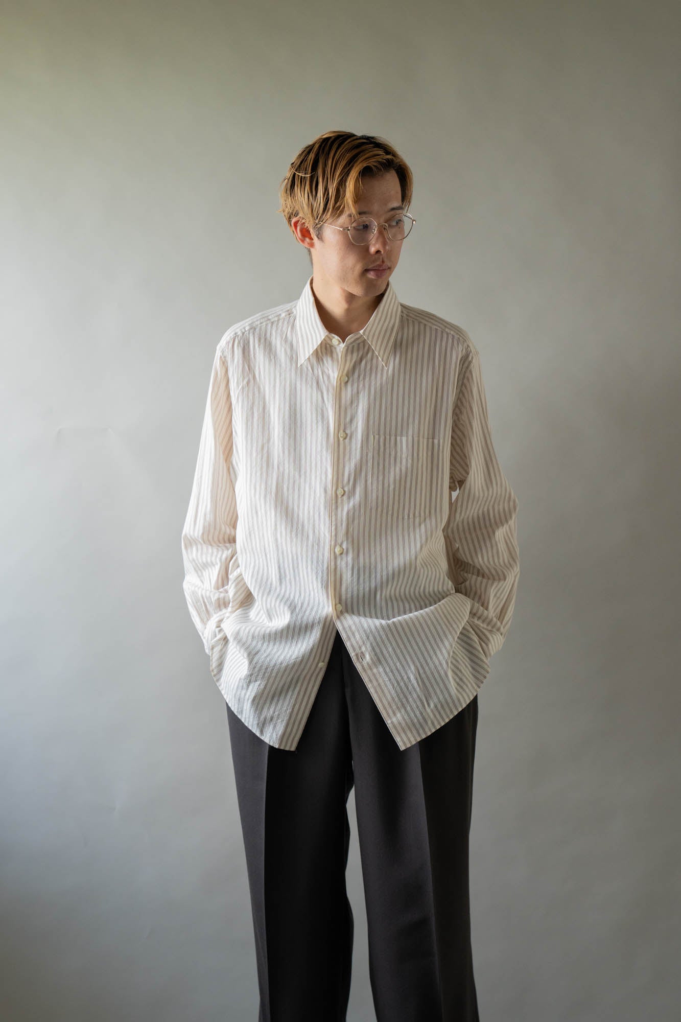 REGULAR COLLAR RELAX-FIT SHIRT
