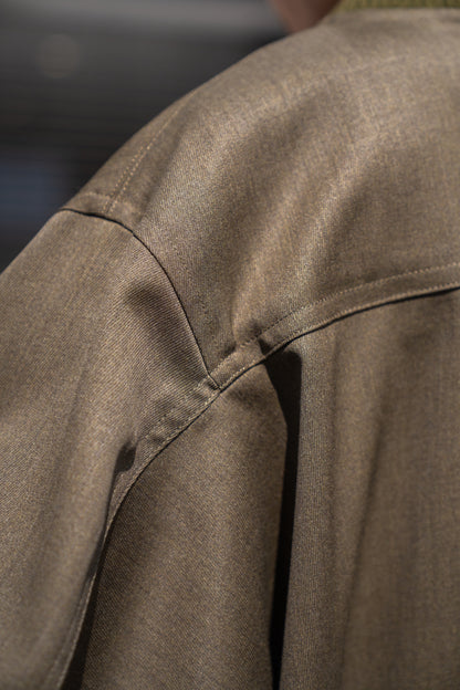 MA-1 BOMBER JACKET IN WOOL SERGE