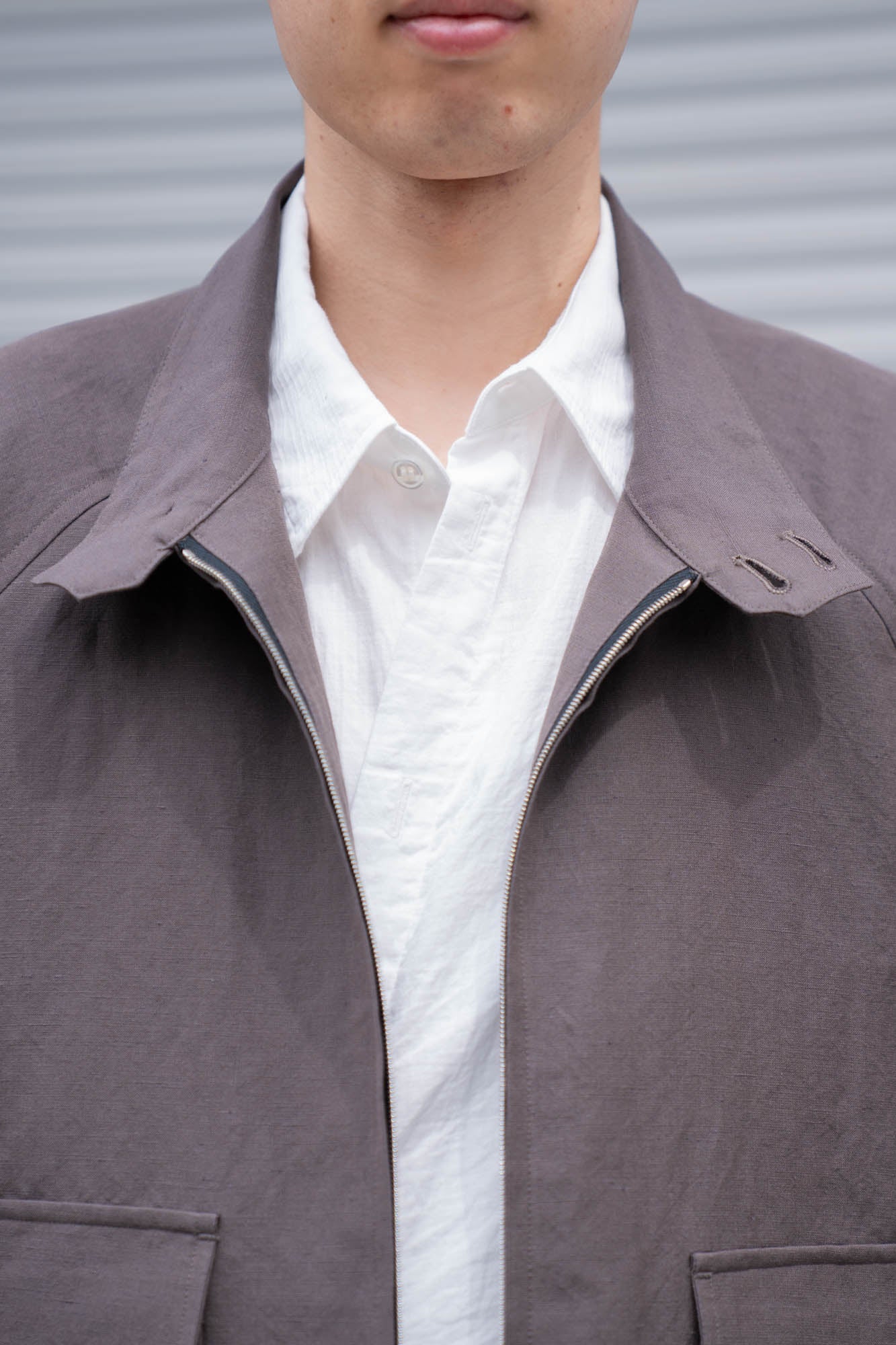 PATCH POCKET HARRINGTON