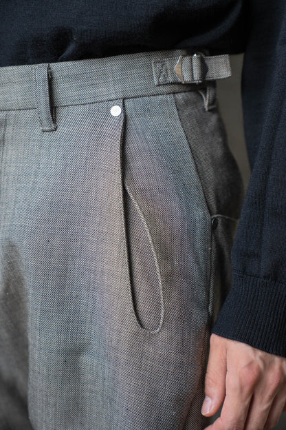 3D TWISTED TAILORED PANTS