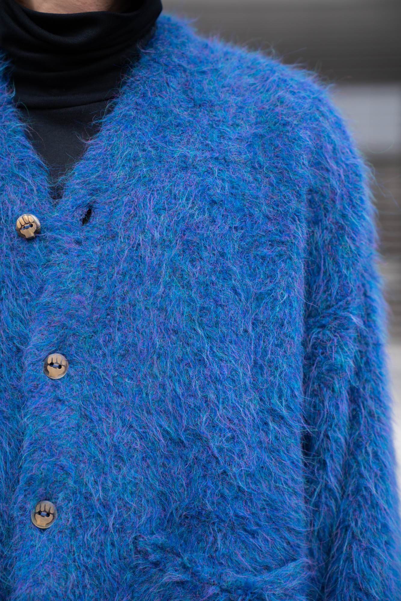 Suri Alpaca Cardigan