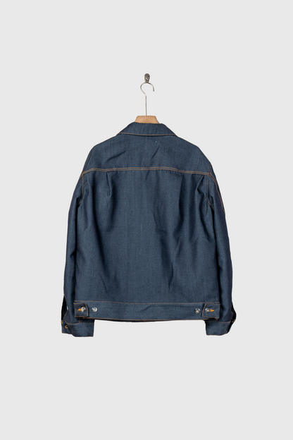 DENIM JACKET IN WOOL DENIM