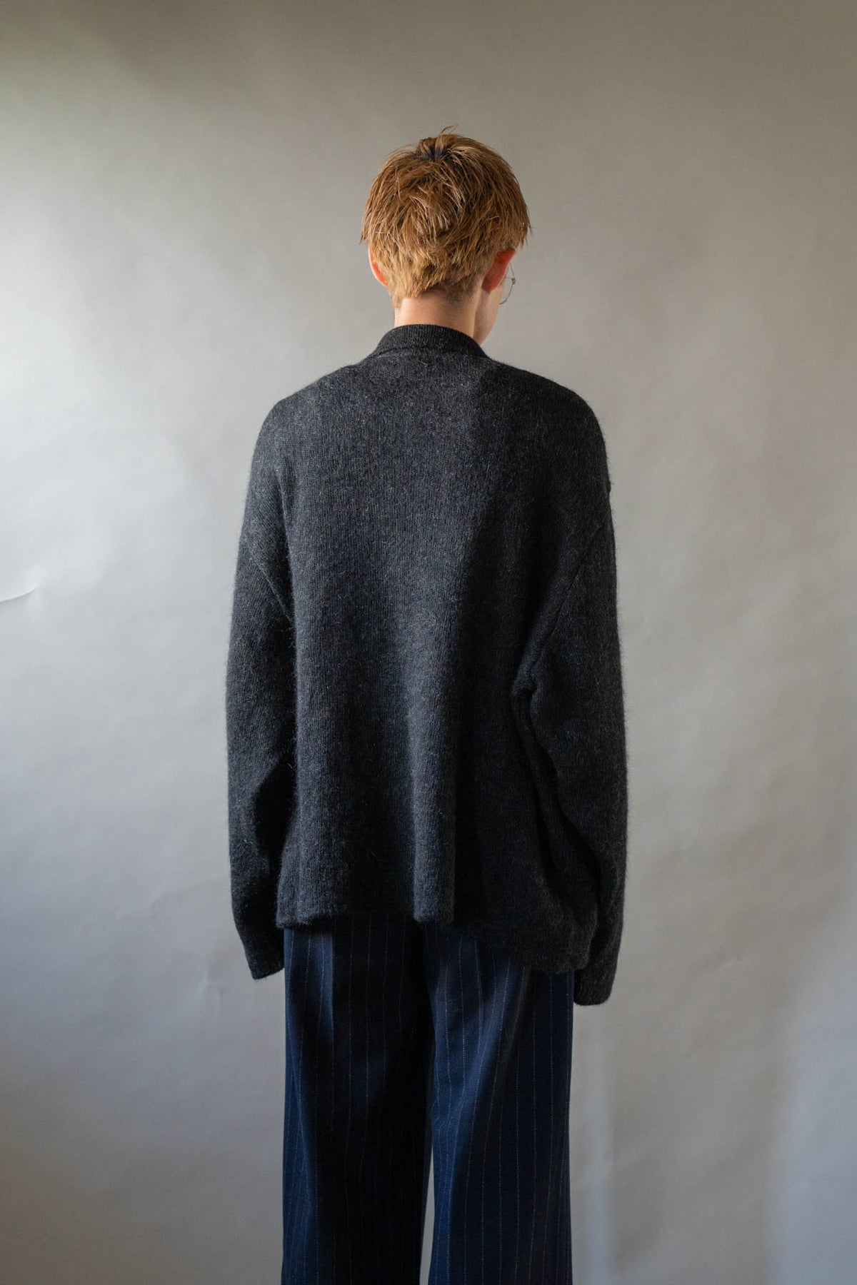 Kid Mohair Knit Shirts