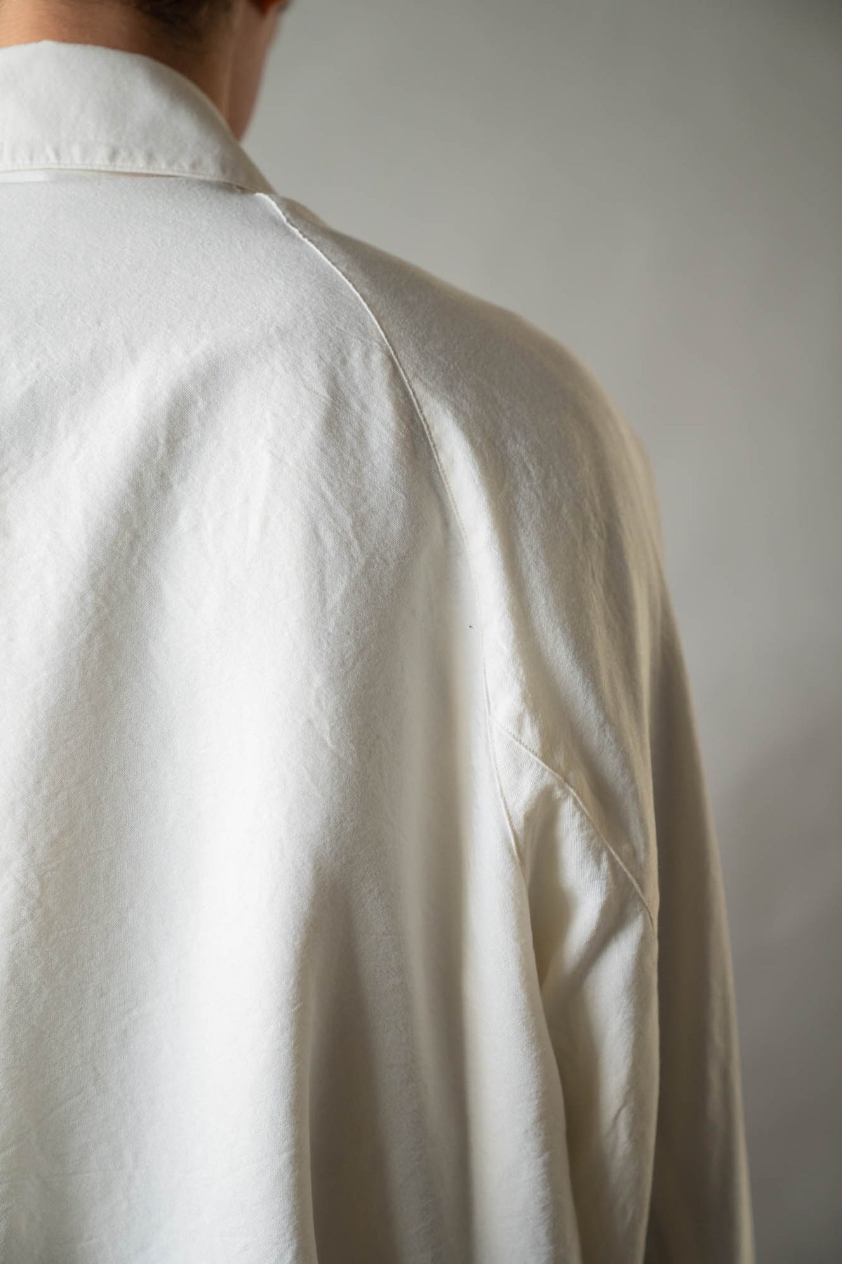Washed Wool Silk Sports Jacket