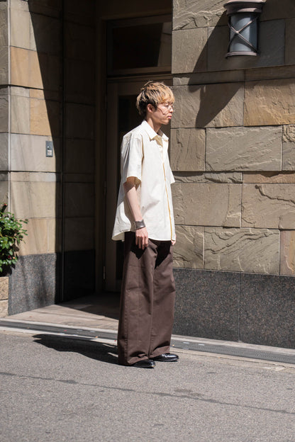 SUVIN COTTON OVERSIZED SS SHIRT(ST.1497)