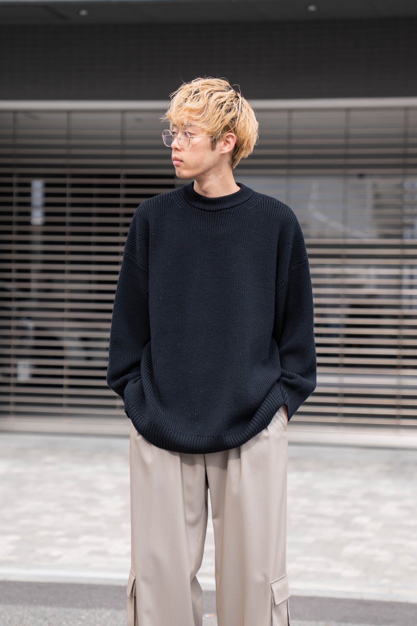 MERINO WOOL CREWNECK KNIT