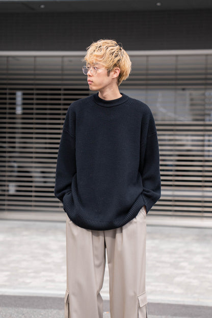 MERINO WOOL CREWNECK KNIT