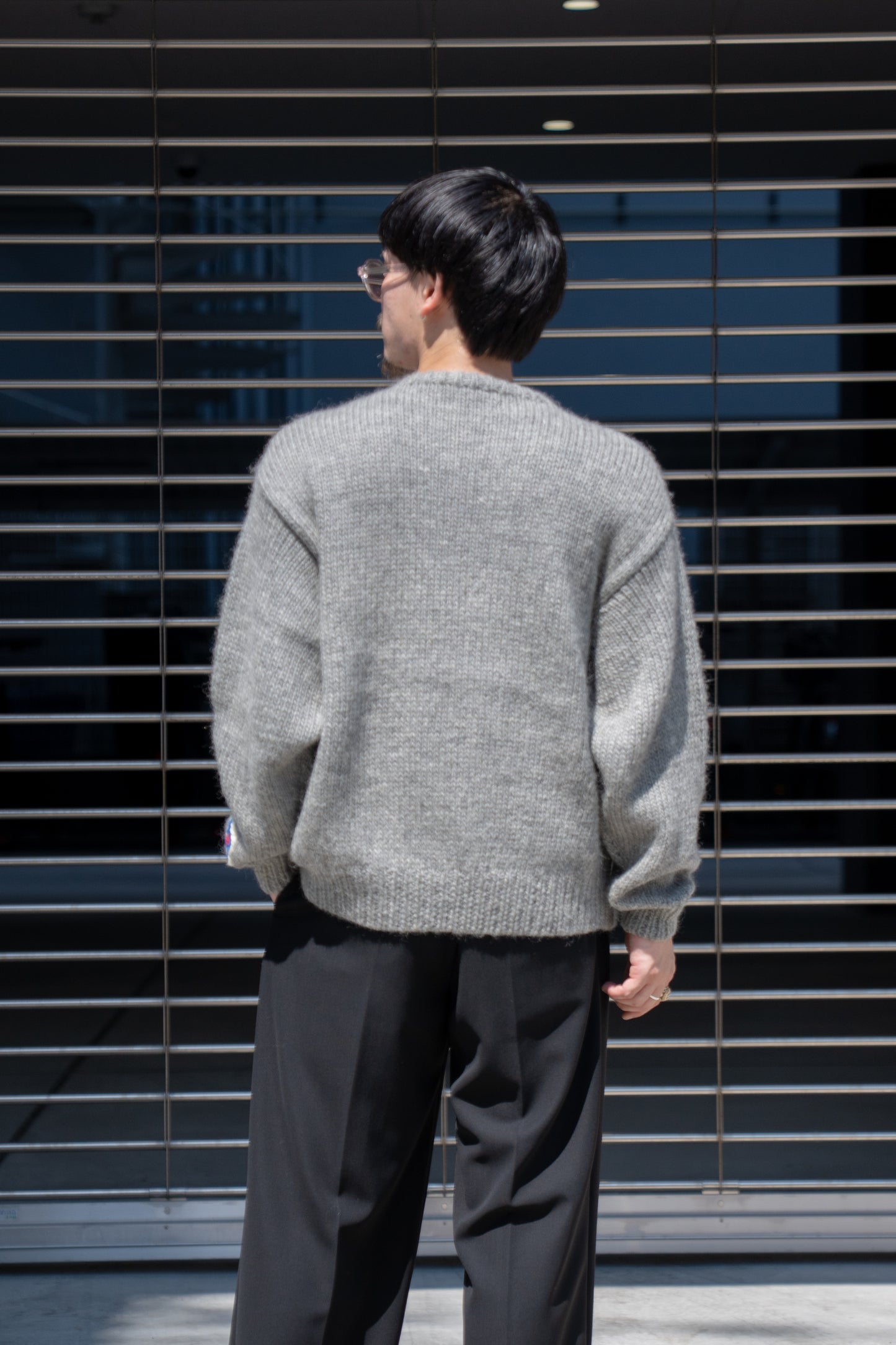 HAND KNITTING SWAETSHIRT