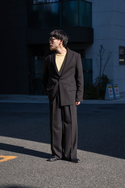 MODIFIED SHAWL COLLAR JACKET